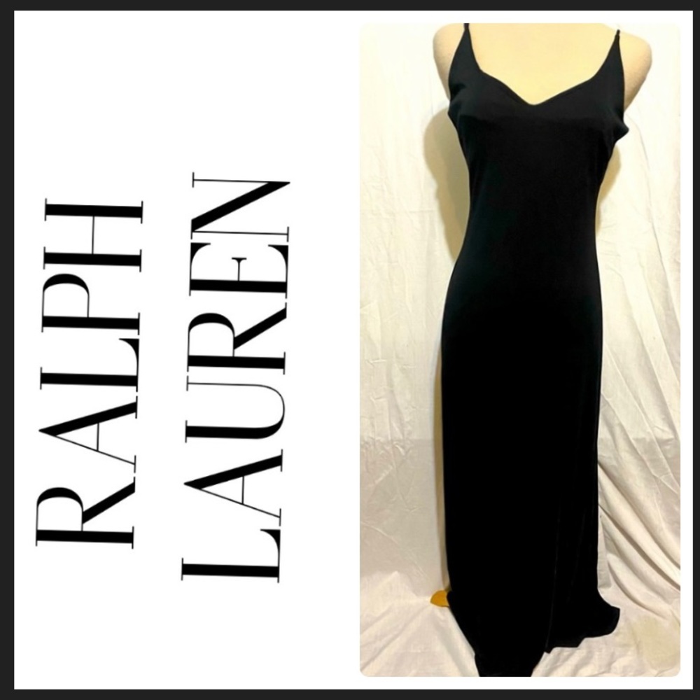 Lauren Ralph Lauren Black Maxi Dress